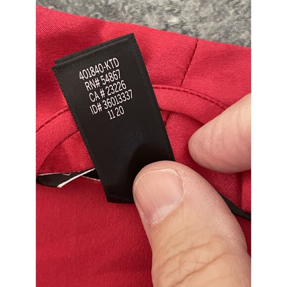 Victoria's Secret Robe Size XS/S Red Satin Ruffle Bell Sleeve Vampire Devilish - Picture 6 of 8